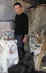 Inside Magic Image of Dirk Arthur and His Big Cats