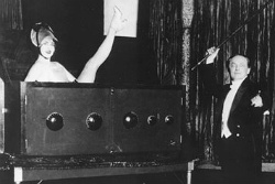 Inside Magic Image of Dorothy Young and Houdini in Radio Girl