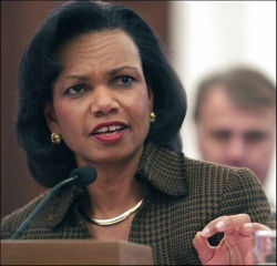 Inside Magic Image of Condi Rice 